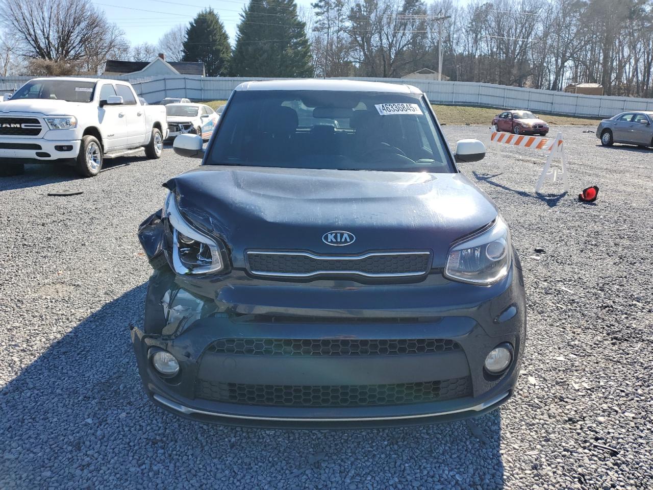 2018 KIA Soul VIN KNDJP3A54J7623738 Copart auction photo, front end damage thumbnail 5