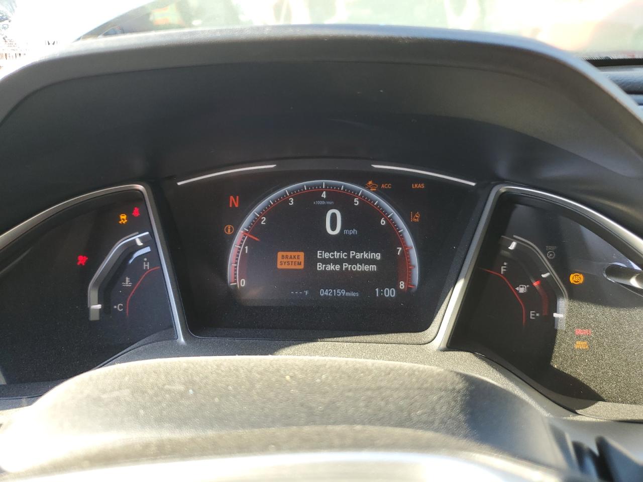 2019 Honda Civic VIN 19XFC2F83KE024619 Copart auction photo, front end / all over damage thumbnail 9