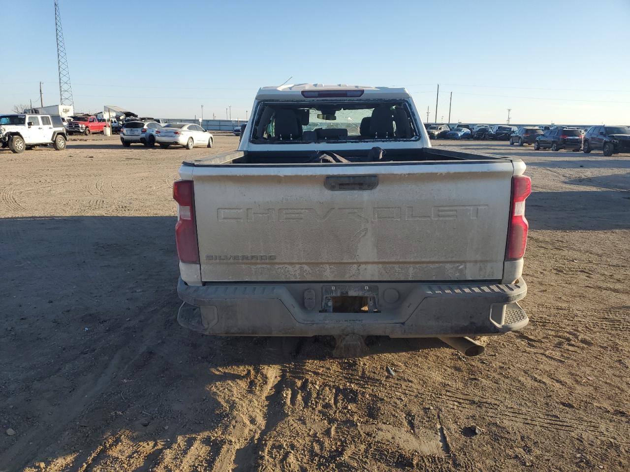2024 Chevrolet Silverado VIN 1GC5YLE78RF452794 Copart auction photo, rollover / minor dent/scratches damage thumbnail 6