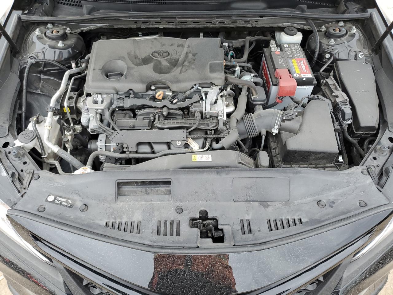 2020 Toyota Camry VIN 4T1G11AK7LU922212 Copart auction photo, side / front end damage thumbnail 11