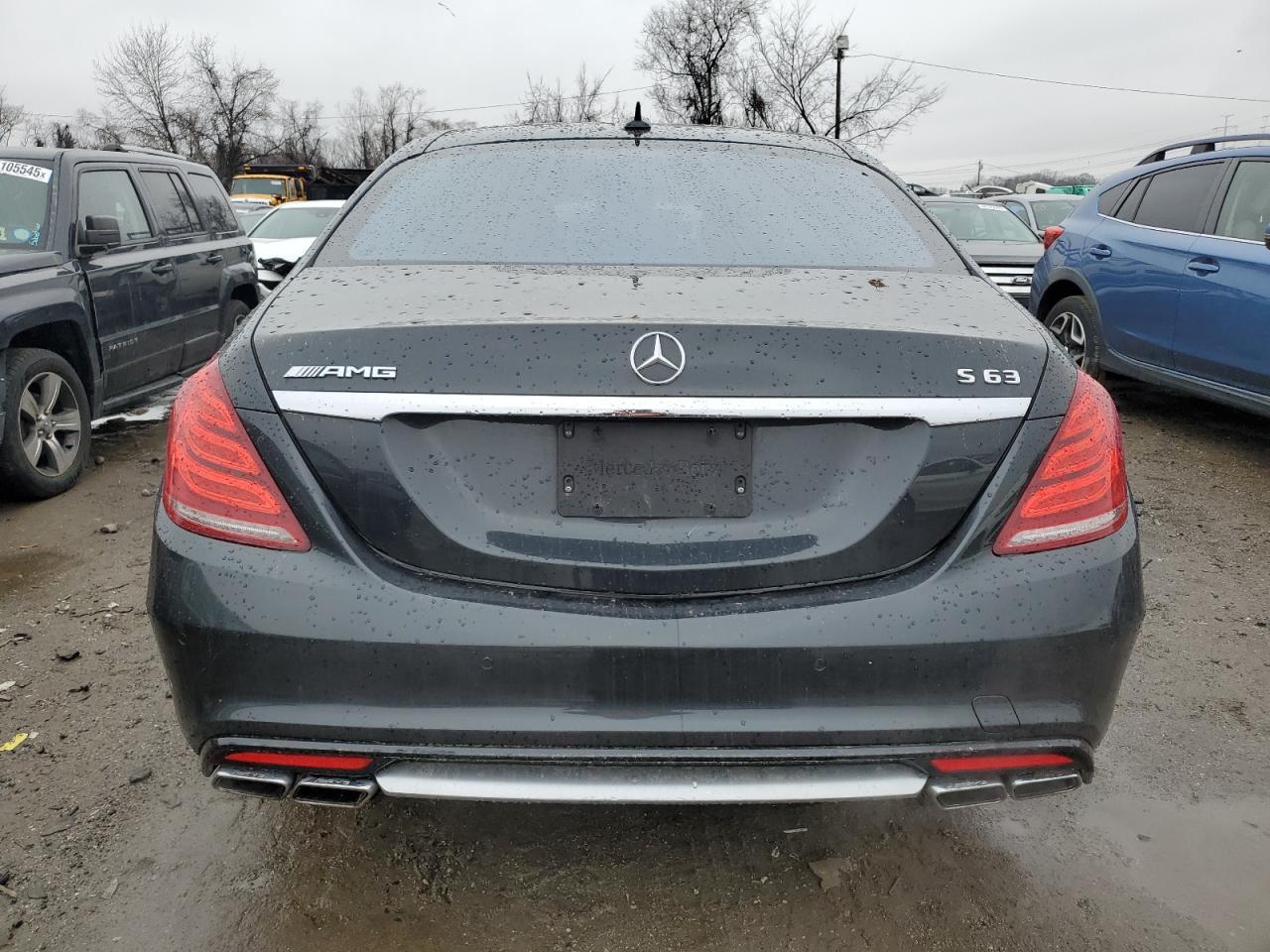 2017 Mercedes-Benz S-klasse VIN WDDUG7JBXHA332867 Copart auction photo, side / front end damage thumbnail 6