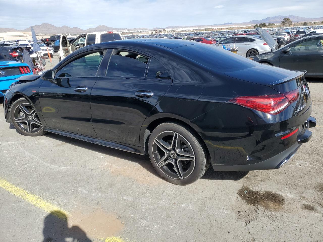 2023 Mercedes-Benz CLA-klasse VIN W1K5J4GBXPN334881 Copart auction photo, front end damage thumbnail 2