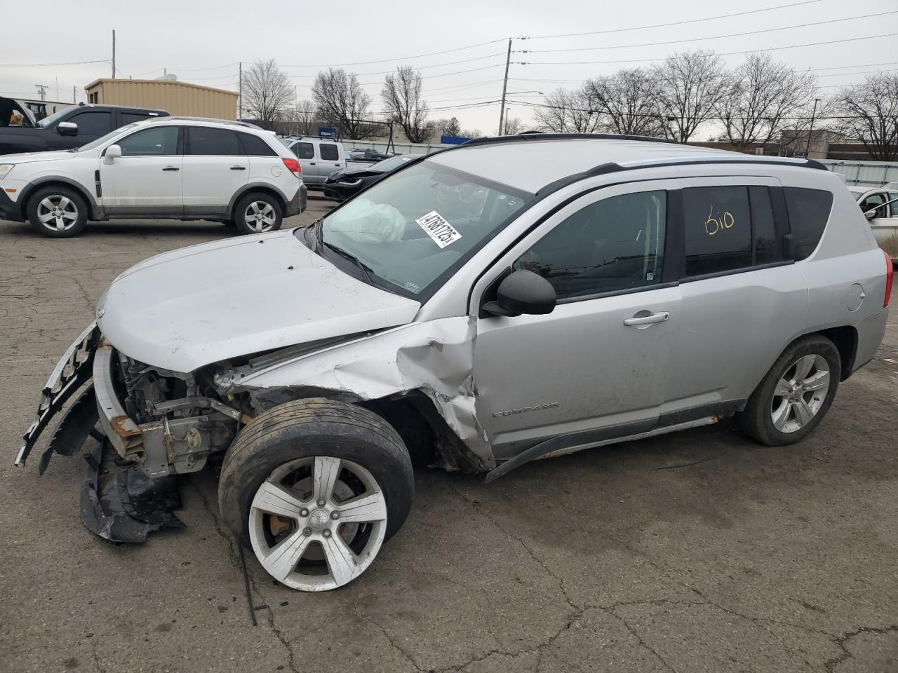 2012 Jeep Compass VIN 1C4NJDBB8CD522929 - Copart auction photo