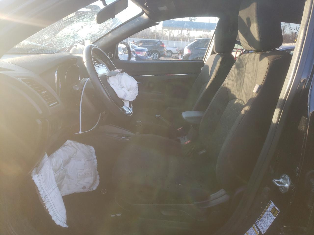 2020 Mitsubishi Outlander VIN JA4AP3AU0LU025670 Copart auction photo, front end damage thumbnail 7
