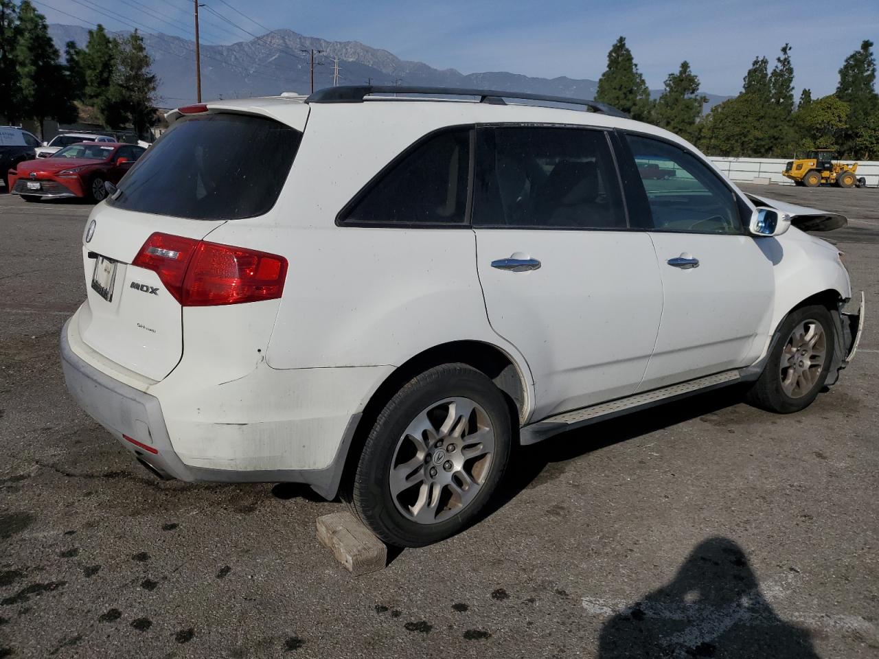 2007 Acura MDX VIN 2HNYD28237H517494 Copart auction photo, all over damage thumbnail 3