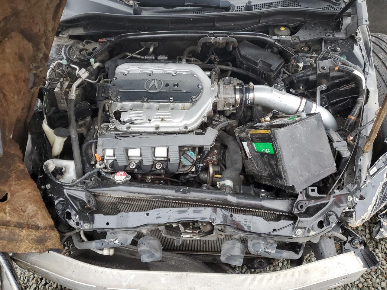 2010 Acura TSX VIN JH4CU4F41AC002289 Copart auction photo, rollover damage thumbnail 11