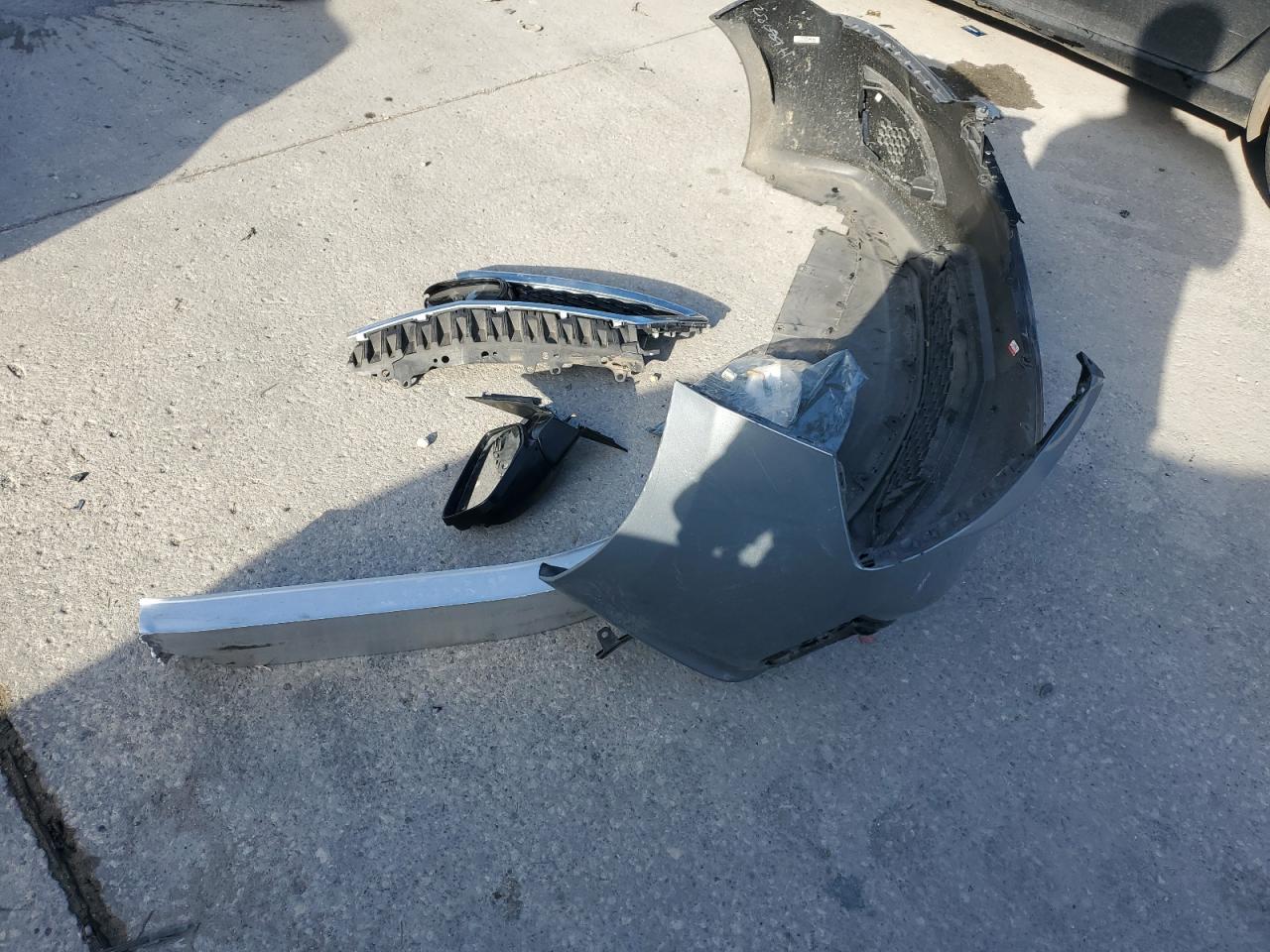 2019 Acura ILX VIN 19UDE2F73KA008417 Copart auction photo, front end / side damage thumbnail 14