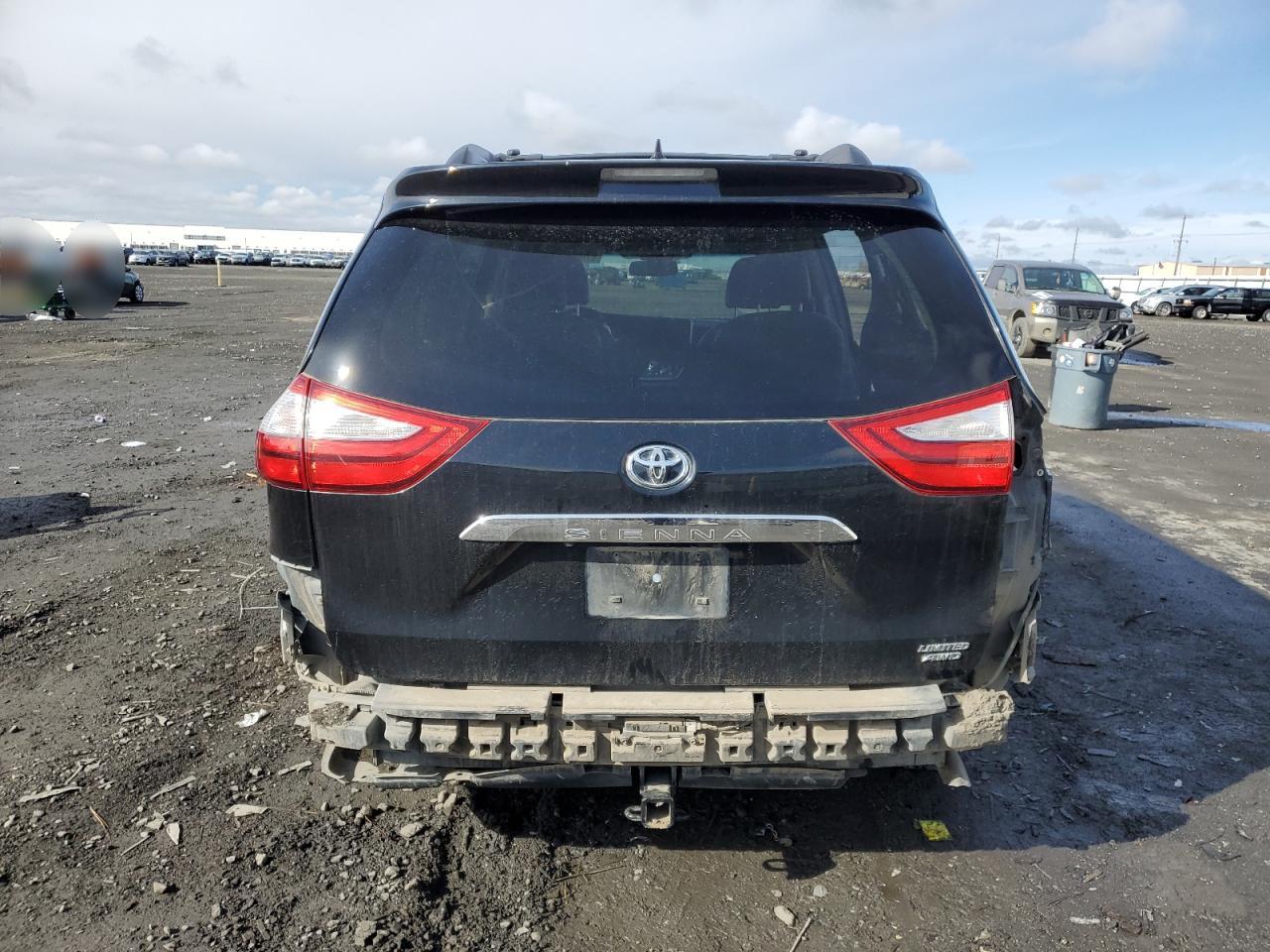 2015 Toyota Sienna VIN 5TDDK3DC8FS113170 Copart auction photo, all over damage thumbnail 6