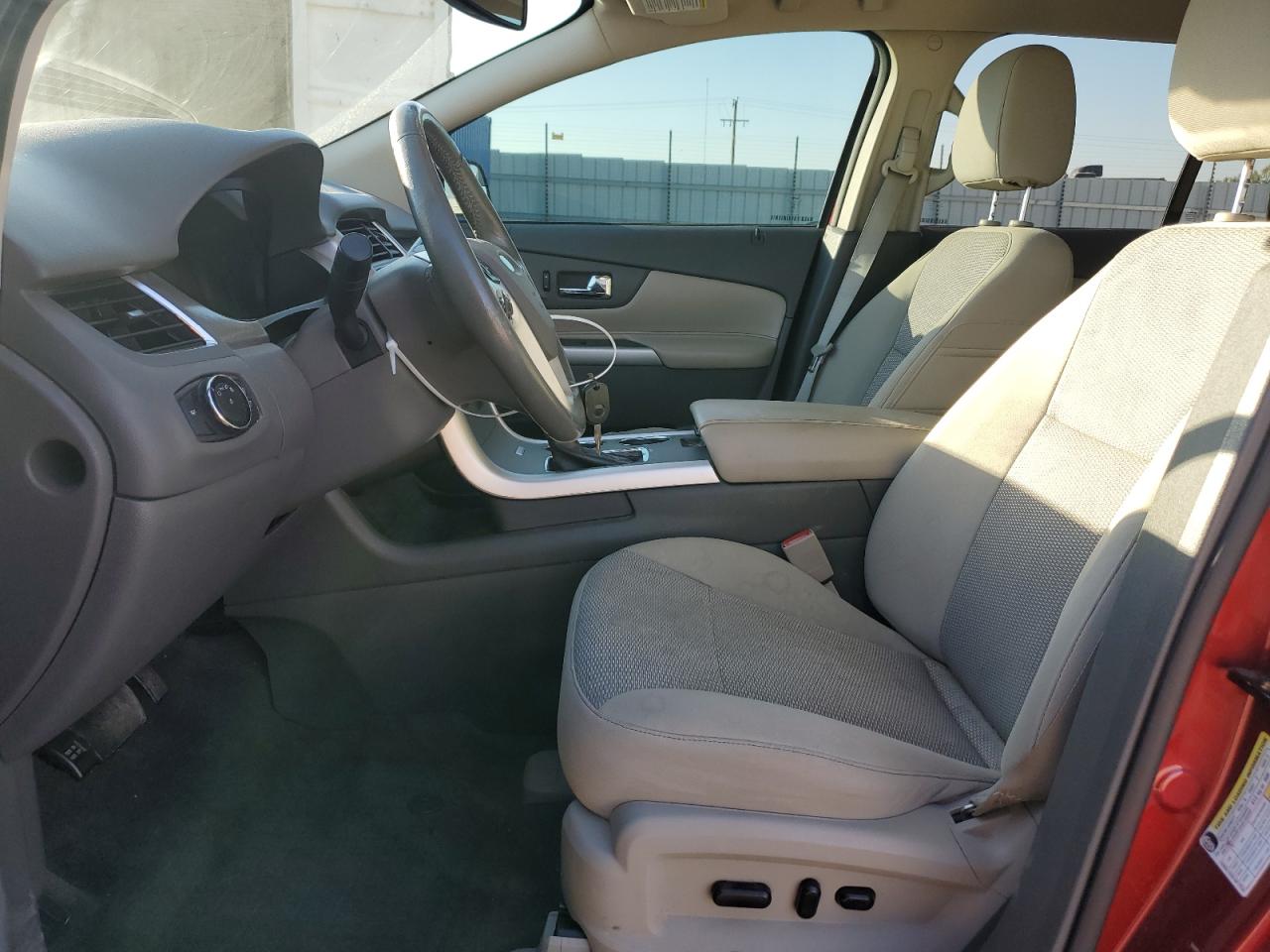 2014 Ford Edge VIN 2FMDK4JC6EBA84175 Copart auction photo, front end damage thumbnail 7