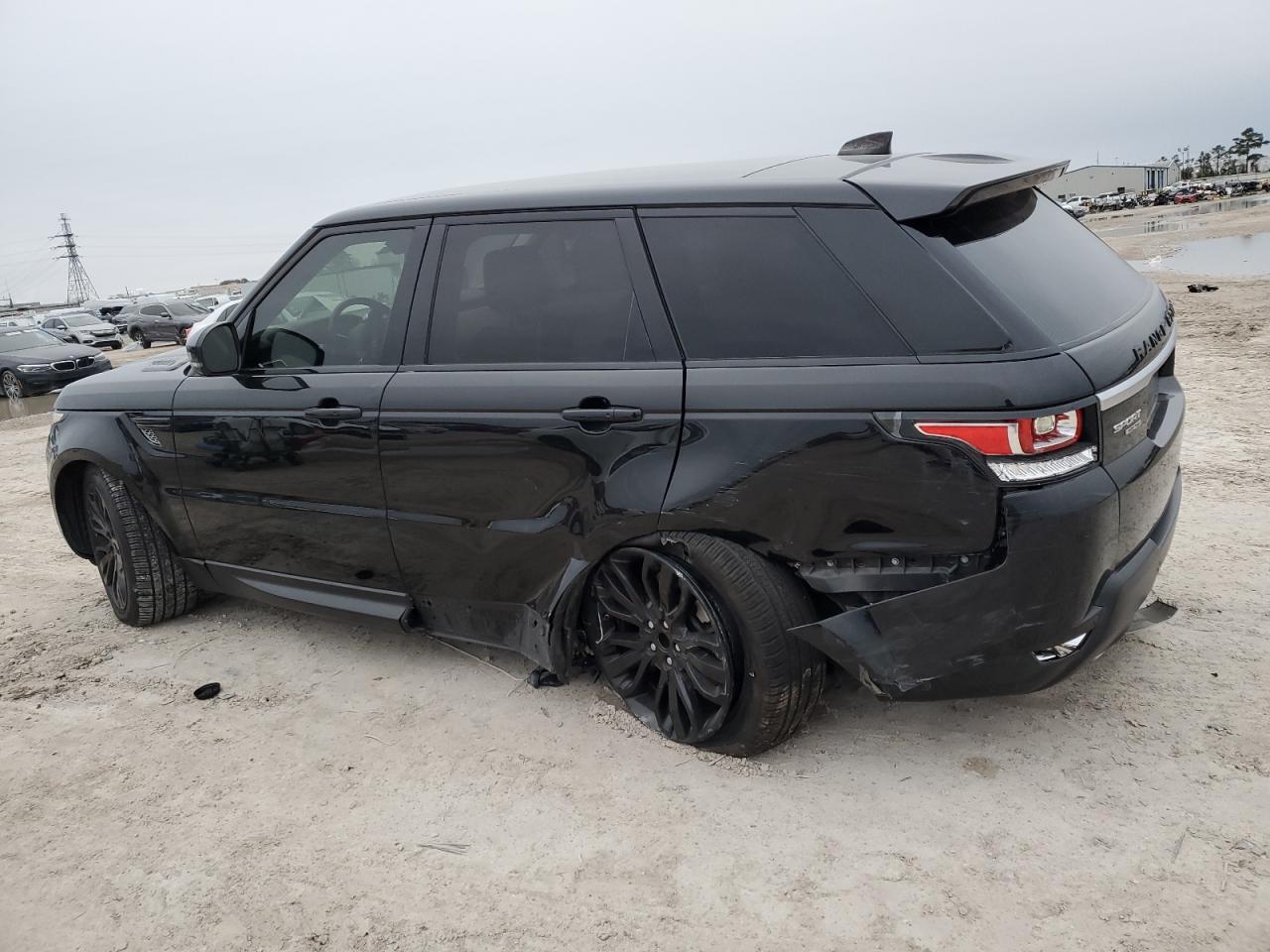 2017 Land Rover Range Rover VIN SALWR2FK6HA129458 Copart auction photo, rear end / side damage thumbnail 2
