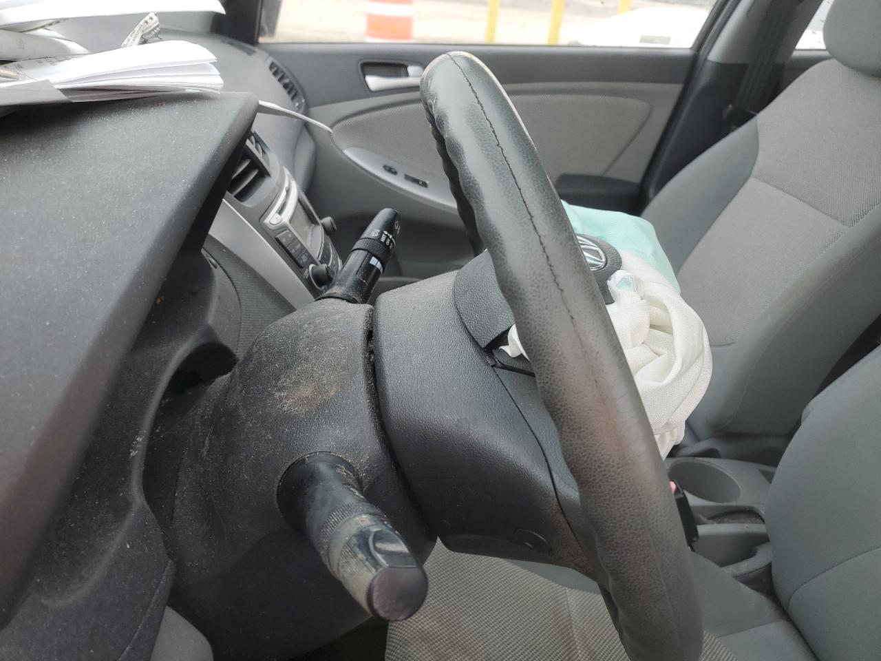 2013 Hyundai Accent VIN KMHCT4AE9DU294658 Copart auction photo, front end / mechanical damage thumbnail 9