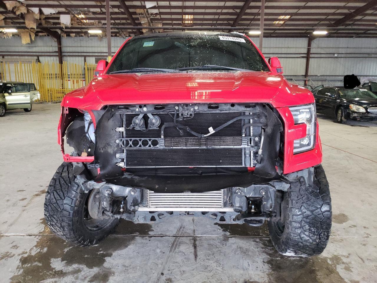 2016 Ford F-150 VIN 1FTEW1EG6GKF91465 Copart auction photo, front end damage thumbnail 5