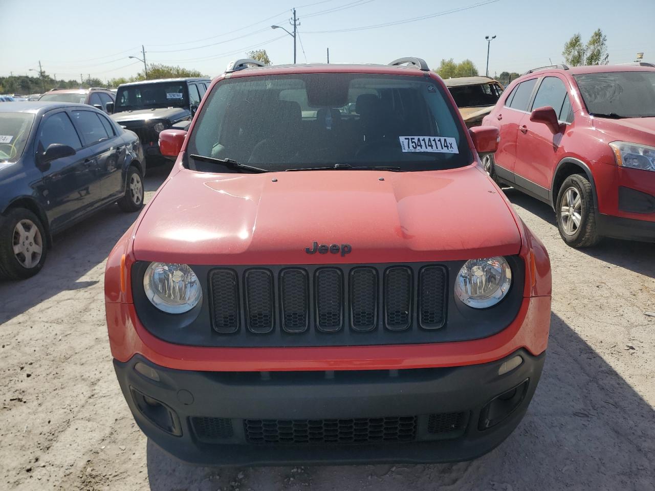 2017 Jeep Renegade VIN ZACCJABB5HPG59891 Copart auction photo, front end / minor dent/scratches damage thumbnail 5