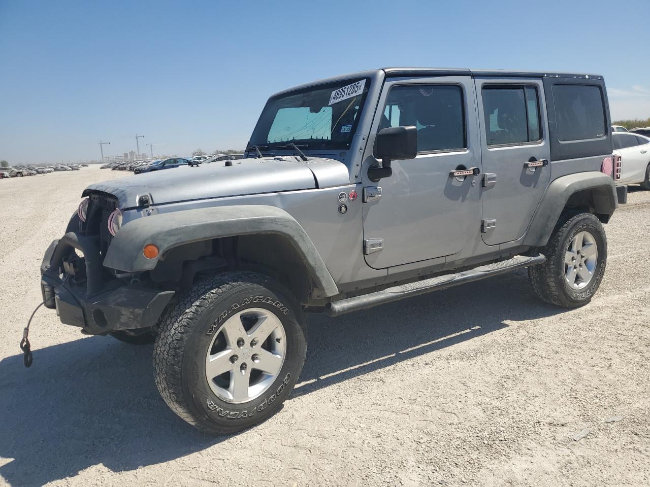 2013 Jeep Wrangler VIN 1C4BJWDG1DL704955