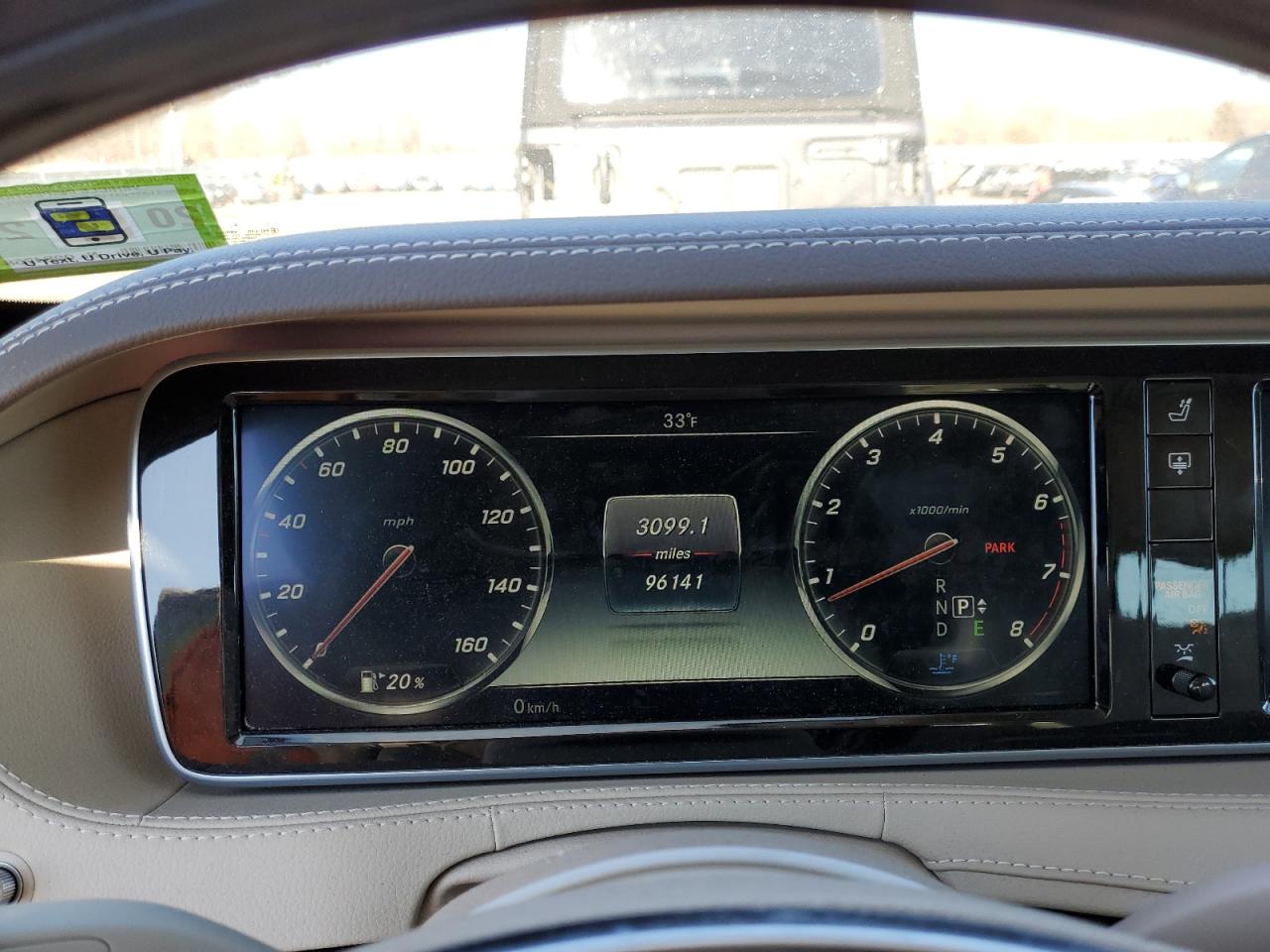 2016 Mercedes-Benz S-klasse VIN WDDUG8FB9GA210403 Copart auction photo, front end damage thumbnail 9