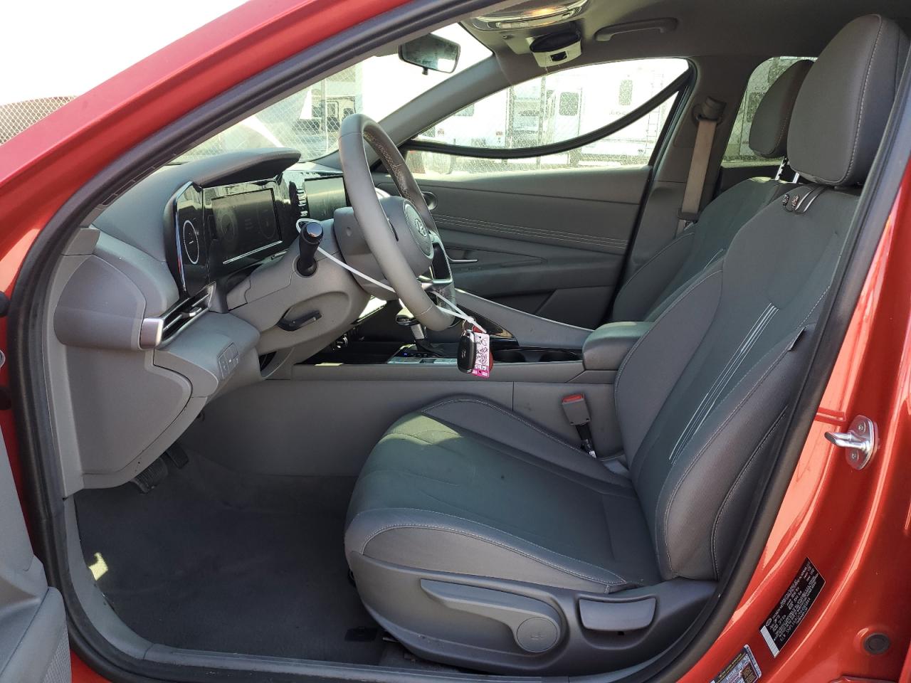 2022 Hyundai Elantra VIN 5NPLS4AG7NH085844 Copart auction photo, rear end damage thumbnail 7