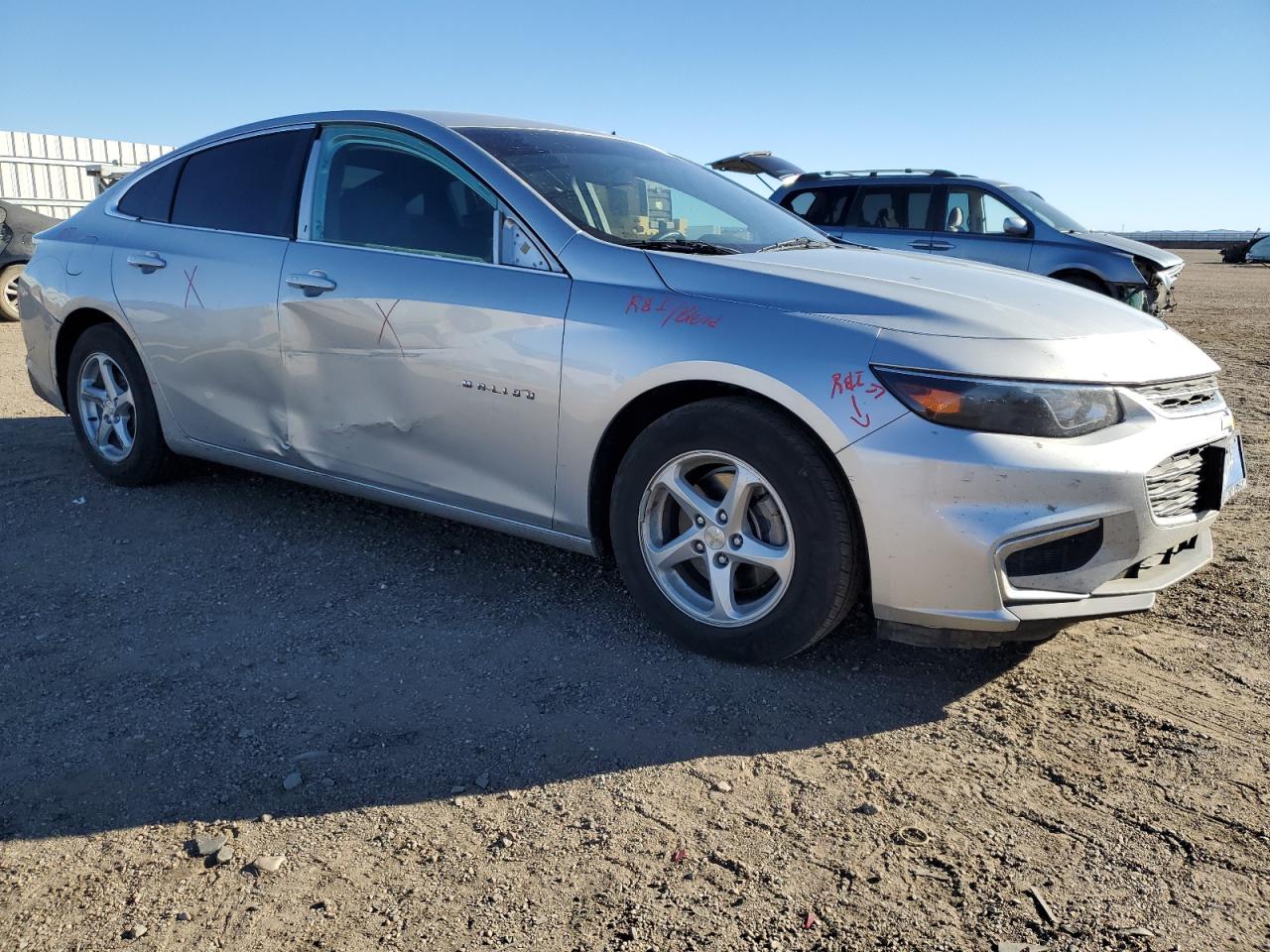 2018 Chevrolet Malibu VIN 1G1ZB5STXJF272181 Copart auction photo, all over damage thumbnail 4