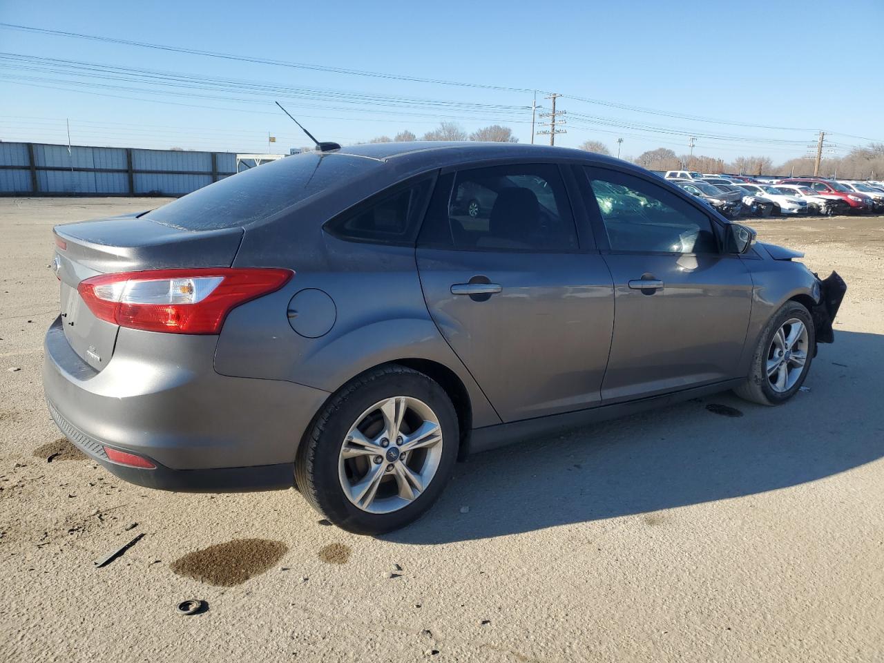 2013 Ford Focus VIN 1FADP3F29DL235448 Copart auction photo, front end / mechanical damage thumbnail 3