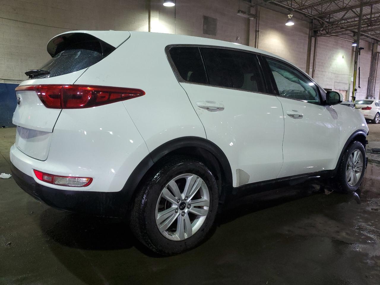 2018 KIA Sportage VIN KNDPM3AC2J7468608 Copart auction photo, front end / frame damage damage thumbnail 3