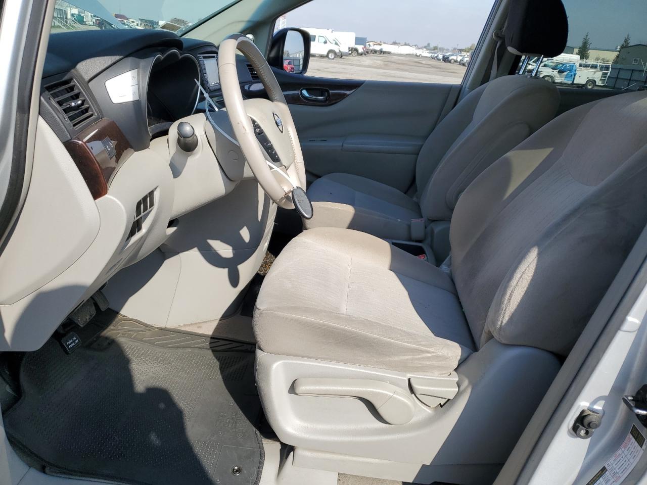 2017 Nissan Quest VIN JN8AE2KP4H9167582 Copart auction photo, rear end damage thumbnail 7