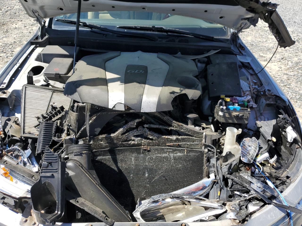 2013 Hyundai Genesis VIN KMHGC4DD7DU229263 Copart auction photo, front end / rear end damage thumbnail 11