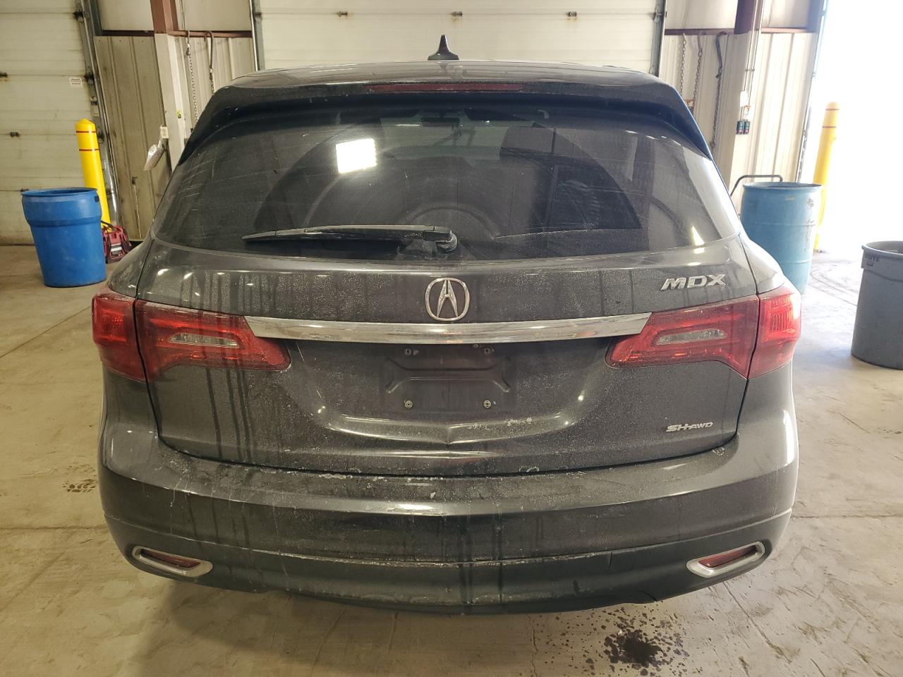 2016 Acura MDX VIN 5FRYD4H26GB044759 Copart auction photo, front end / side damage thumbnail 6