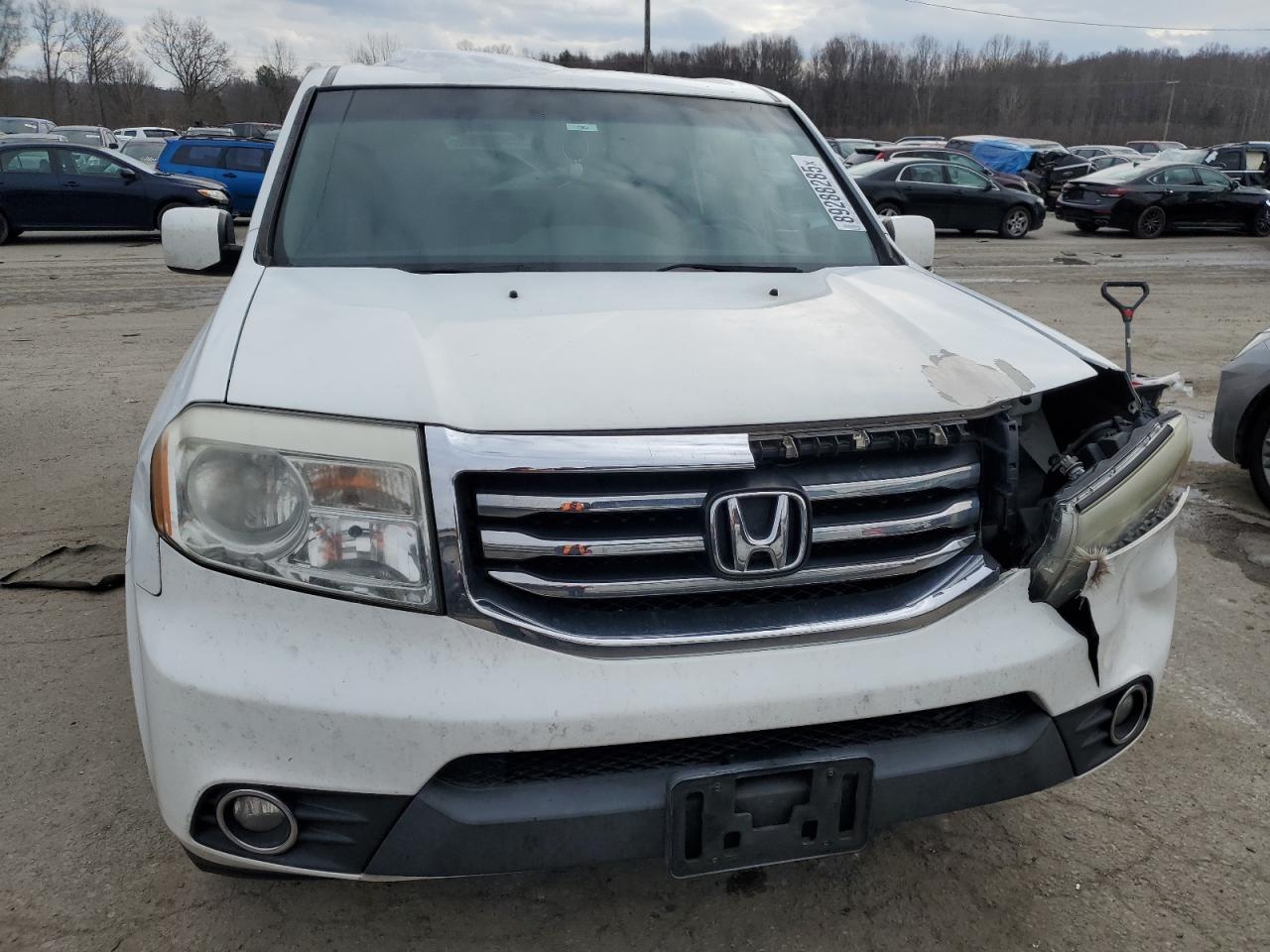 2013 Honda Pilot VIN 5FNYF4H68DB059502 Copart auction photo, front end damage thumbnail 5