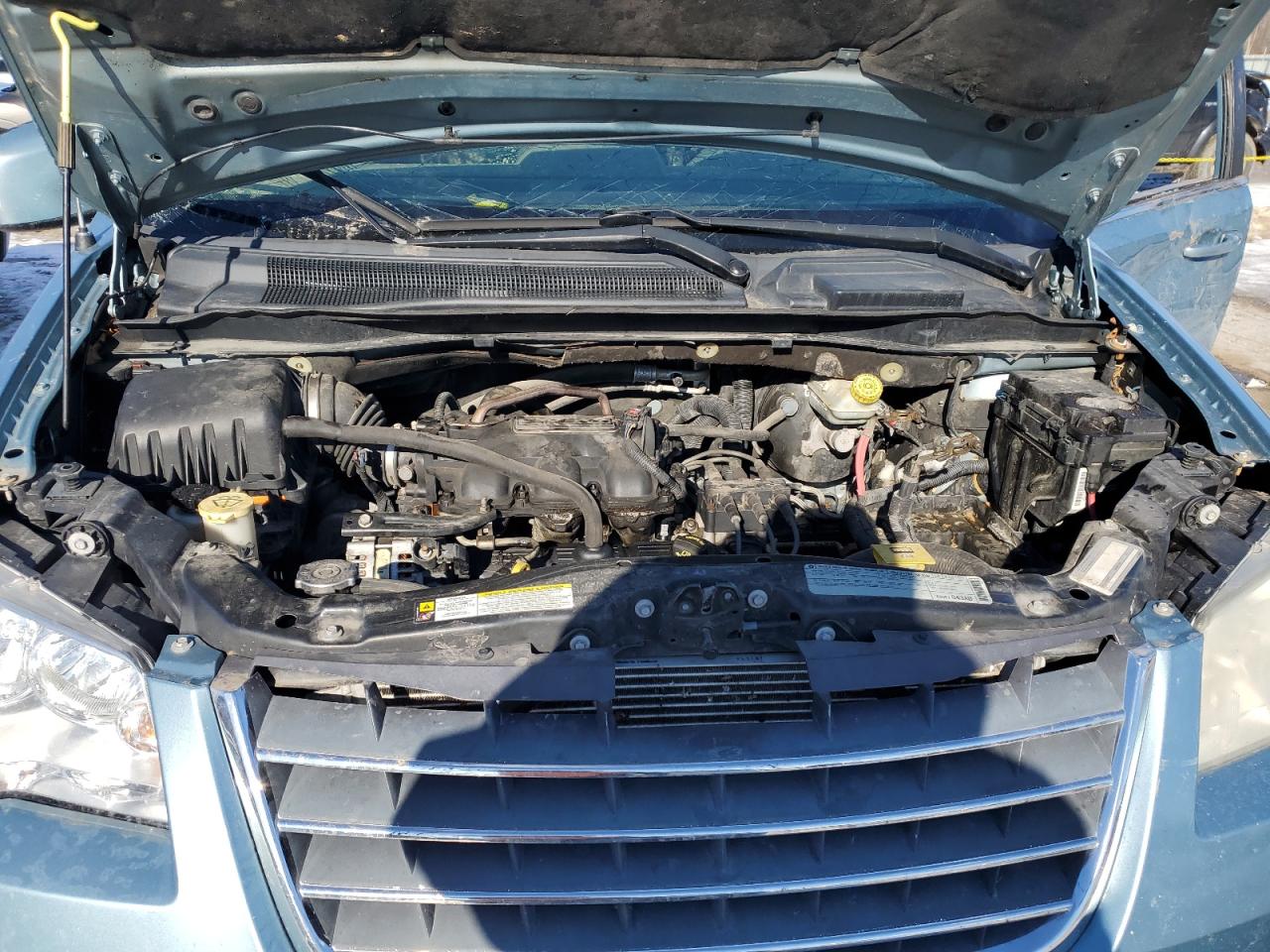 2010 Chrysler Town & Country VIN 2A4RR5D15AR153049 Copart auction photo, rollover damage thumbnail 13