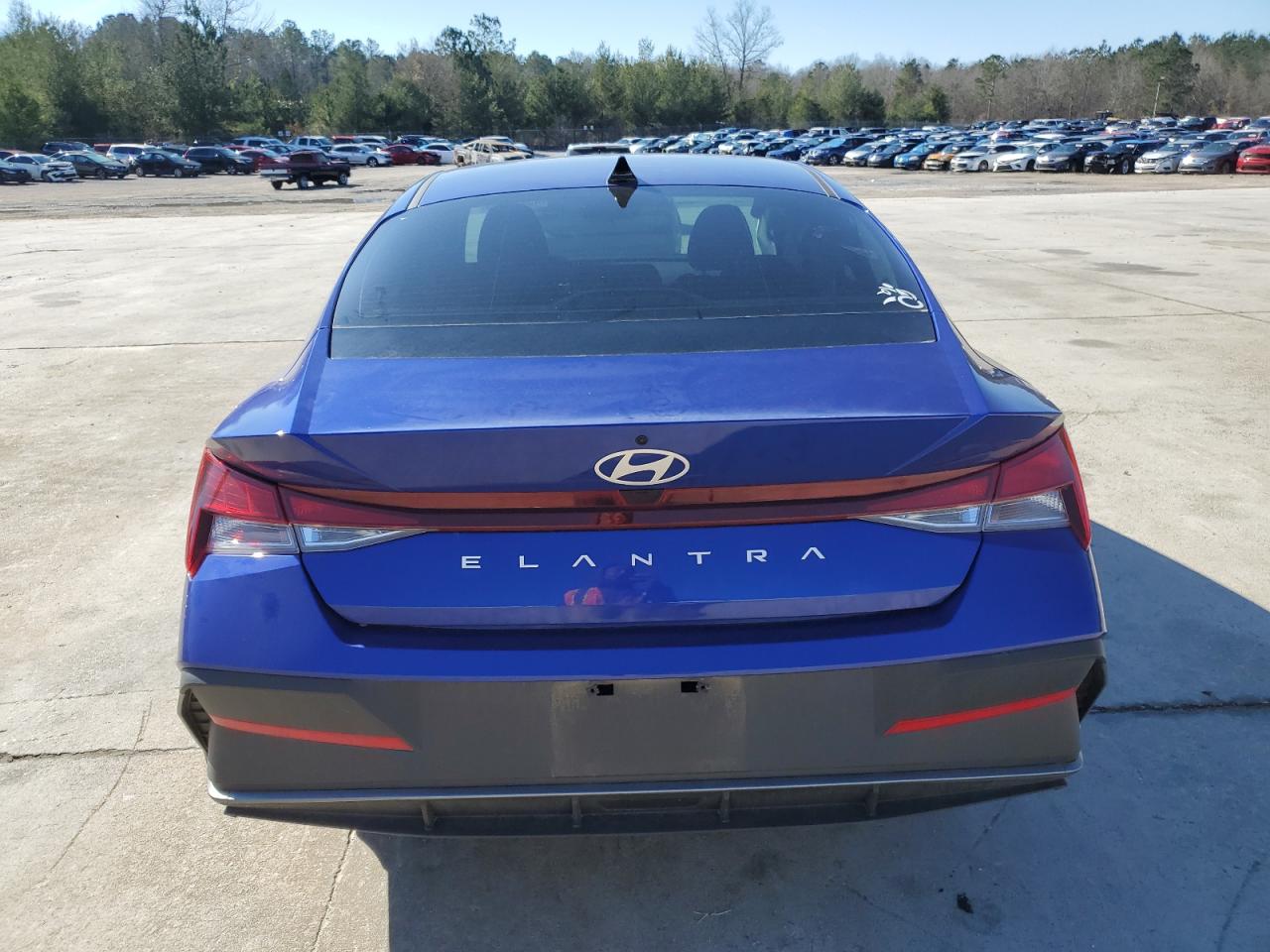 2024 Hyundai Elantra VIN KMHLM4DG0RU707827 Copart auction photo, side damage thumbnail 6