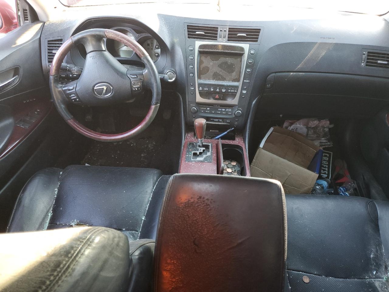2006 Lexus GS 300 VIN JTHCH96S960011055 Copart auction photo, vandalism / all over damage thumbnail 8