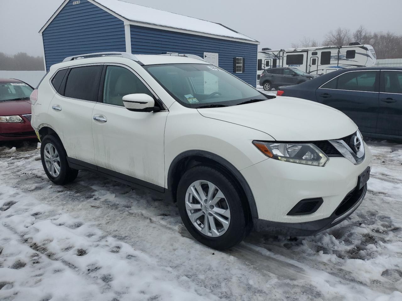 2016 Nissan Rogue VIN KNMAT2MV4GP714423 Copart auction photo, rear end damage thumbnail 4