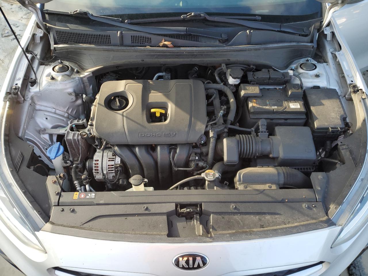2021 KIA Forte VIN 3KPF24AD0ME267911 Copart auction photo, front end / undercarriage damage thumbnail 12