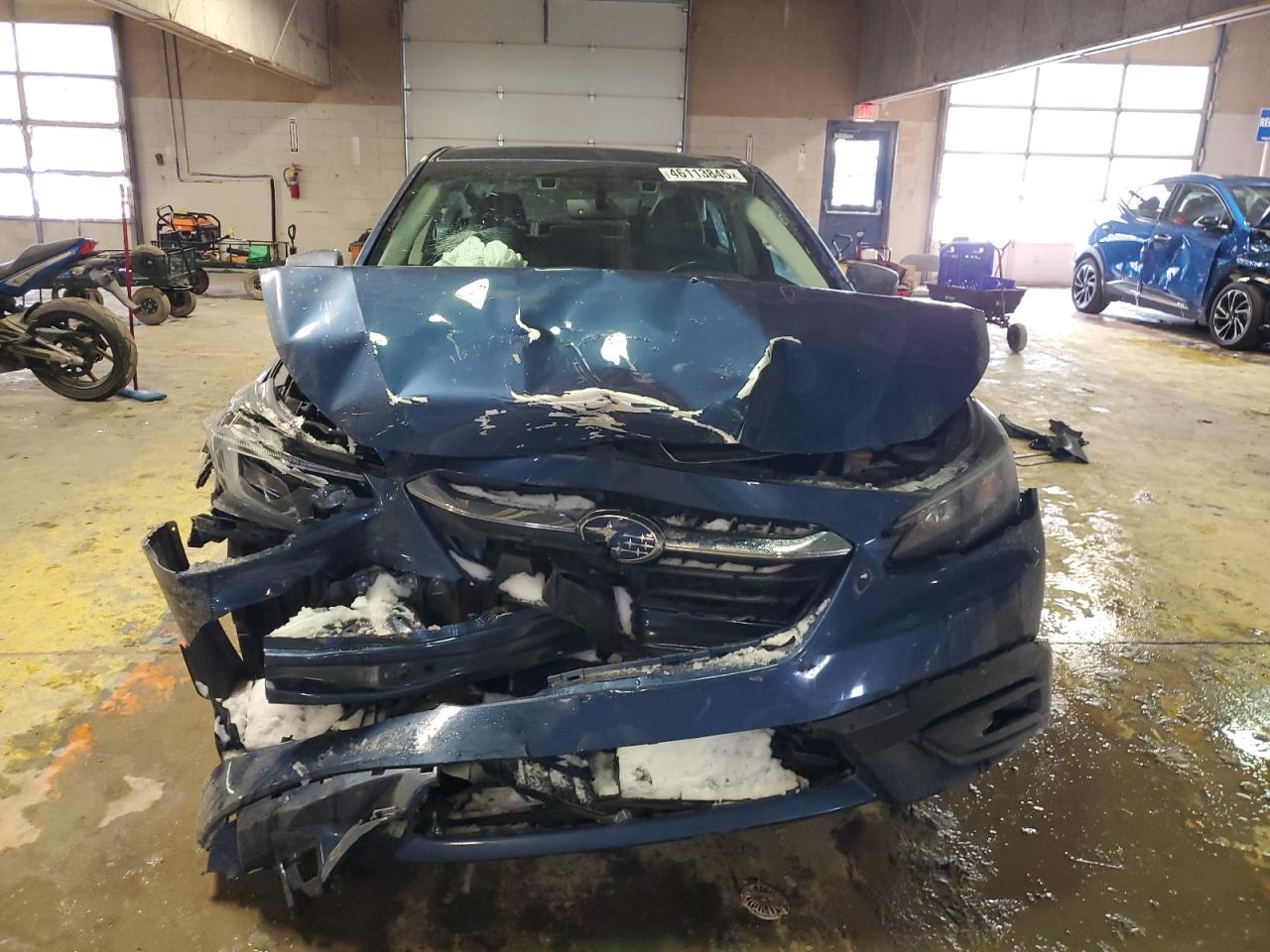 2021 Subaru Legacy VIN 4S3BWAC68M3006968 Copart auction photo, front end / hail damage thumbnail 5