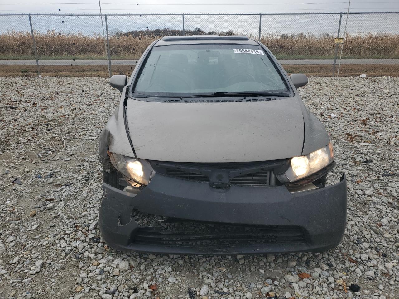 2008 Honda Civic VIN 1HGFA16968L046723 Copart auction photo, front end / rear end damage thumbnail 5