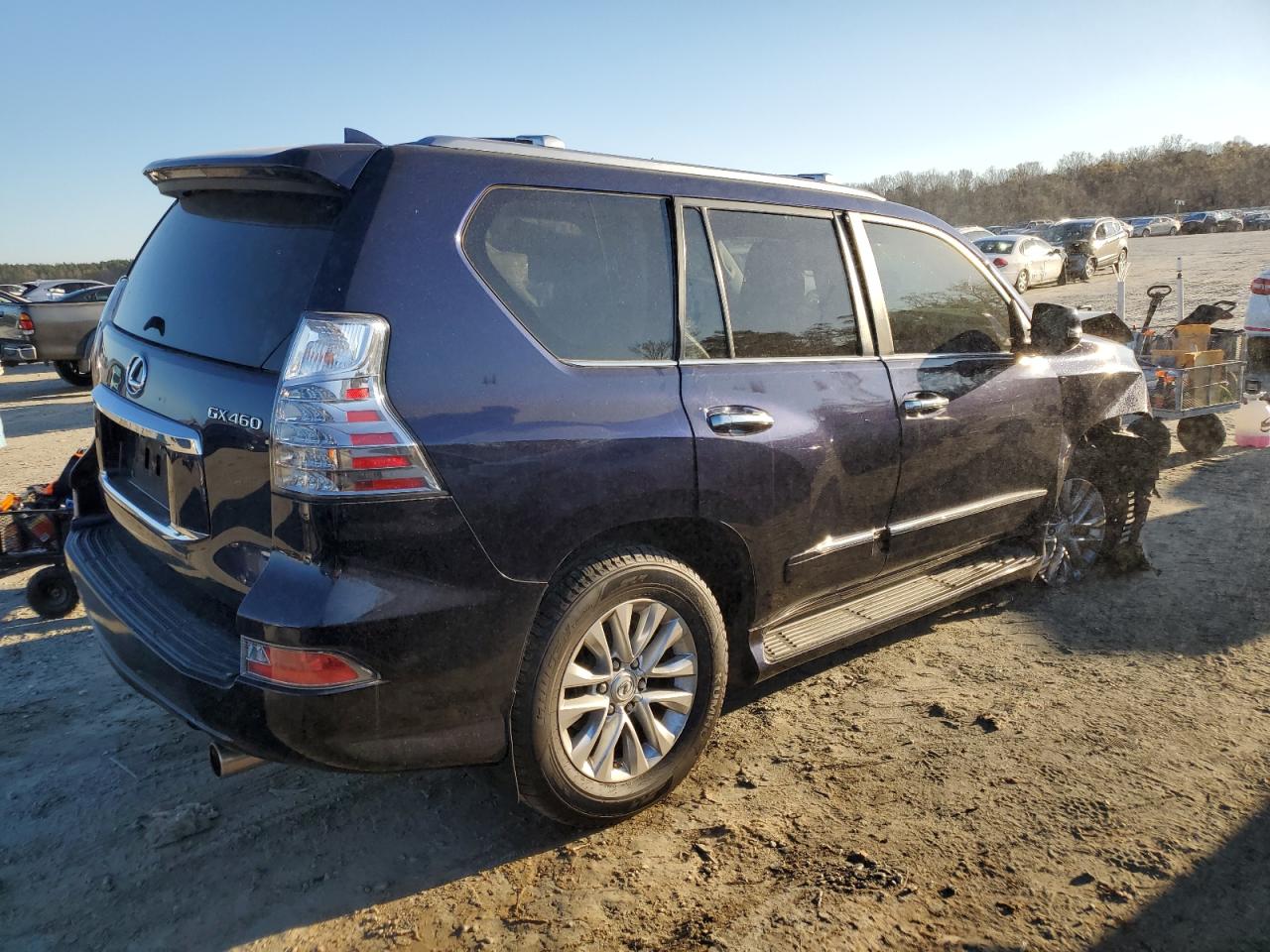 2017 Lexus GX VIN JTJBM7FX6H5169137 Copart auction photo, front end damage thumbnail 3