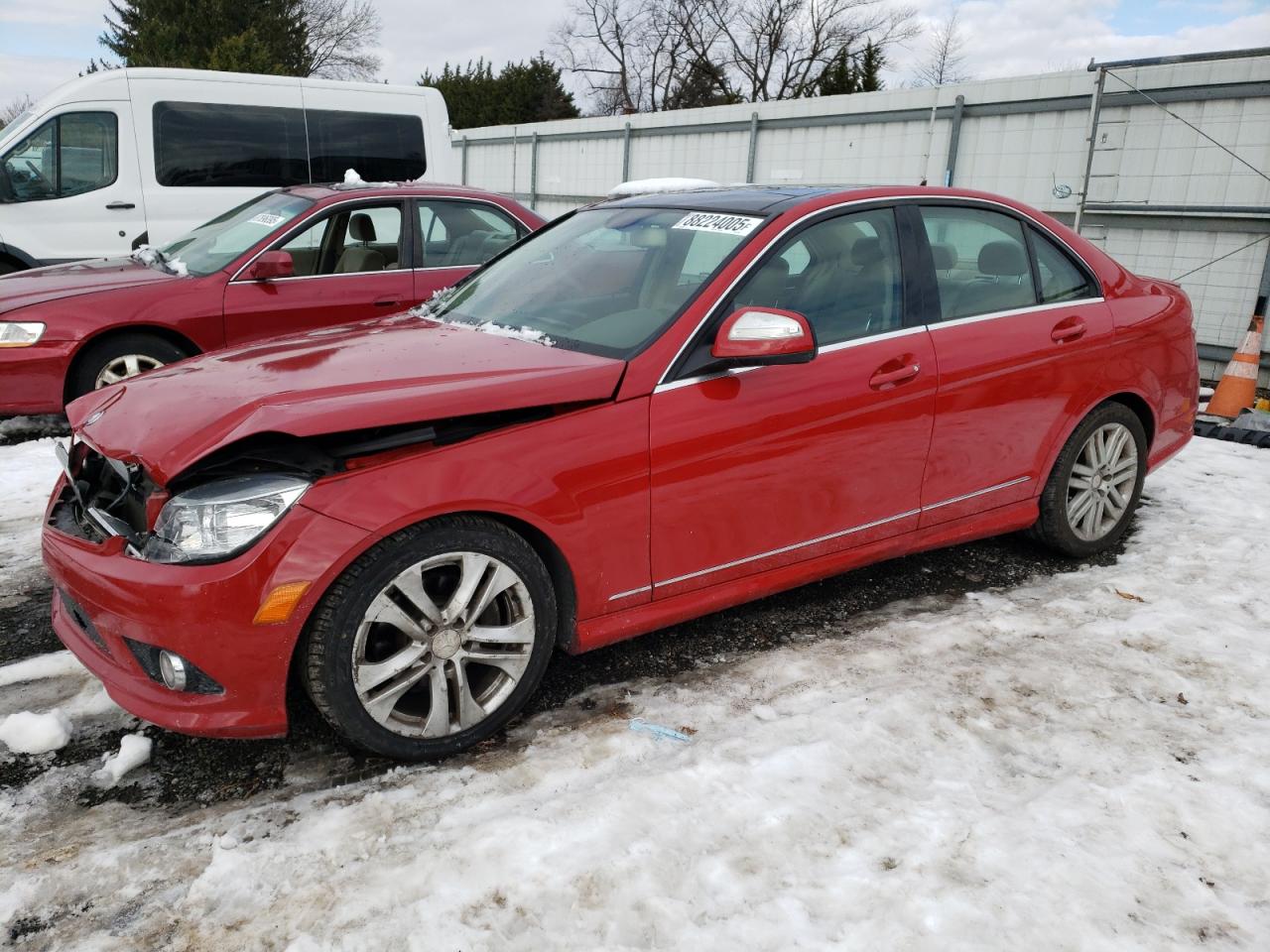 2009 Mercedes-Benz C-klasse VIN WDDGF54X09R071991