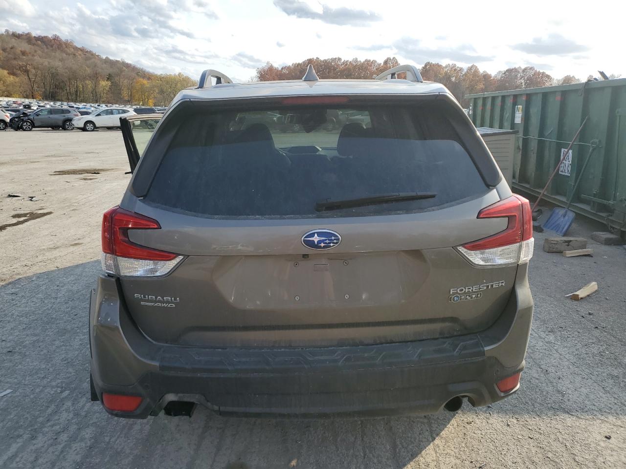 2021 Subaru Forester VIN JF2SKAUCXMH440815 Copart auction photo, side damage thumbnail 6
