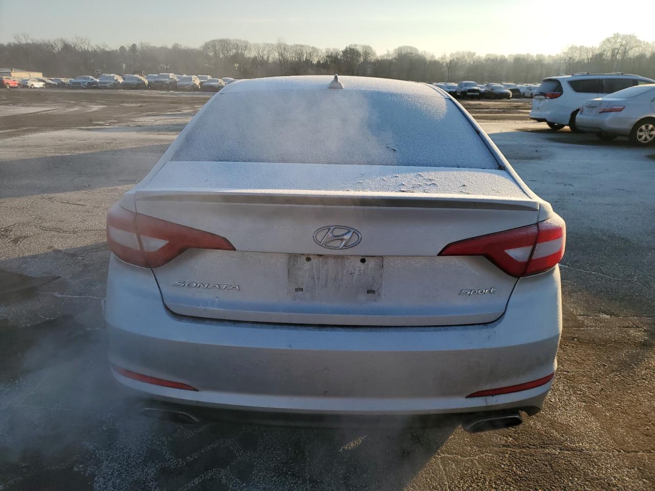 2015 Hyundai Sonata VIN 5NPE34AF9FH197351 Copart auction photo, front end damage thumbnail 6