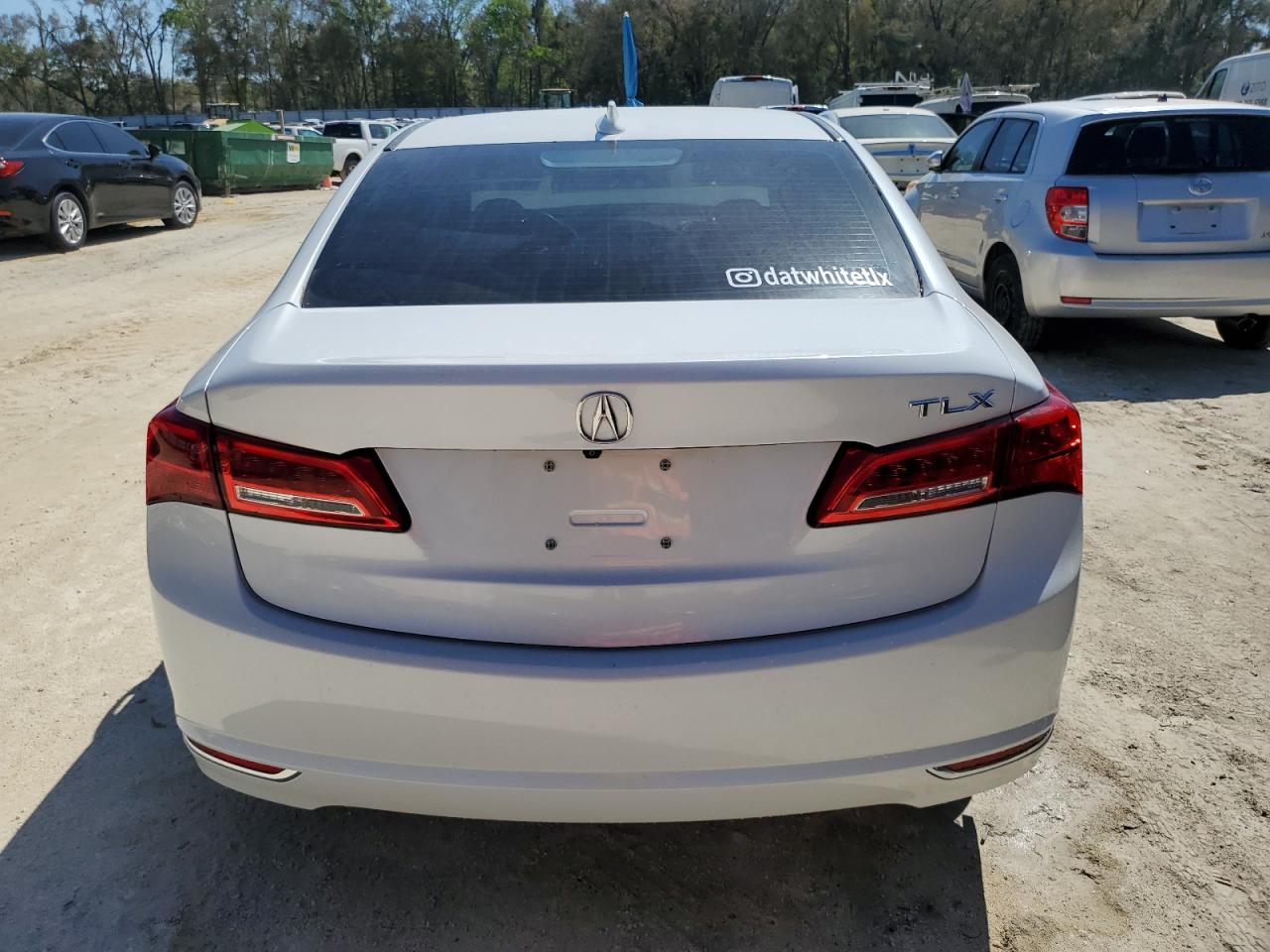 2020 Acura TLX VIN 19UUB1F31LA006263 Copart auction photo, front end damage thumbnail 6