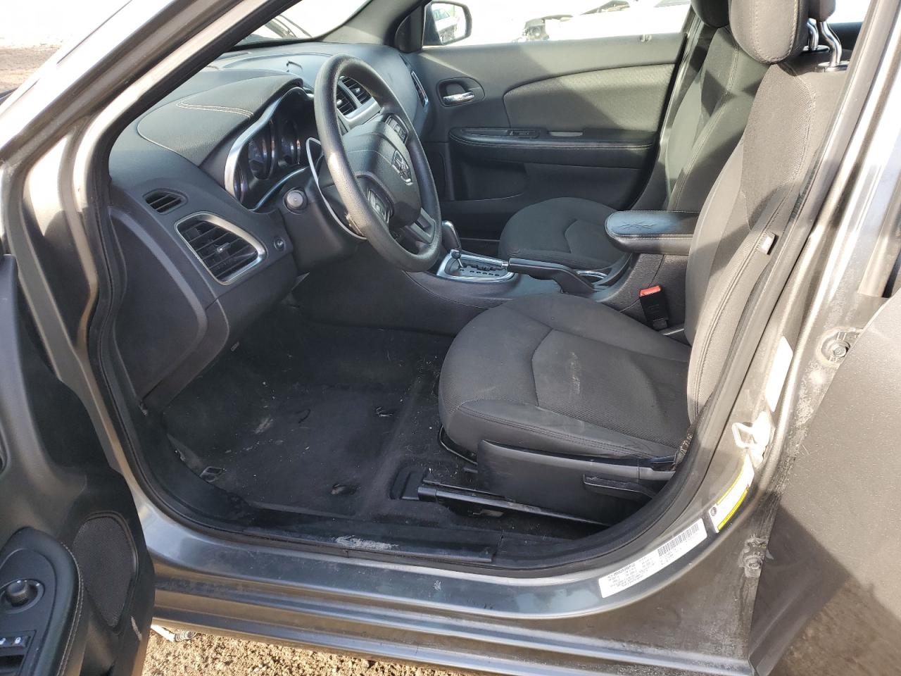2012 Dodge Avenger VIN 1C3CDZAB0CN173194 Copart auction photo, rear end damage thumbnail 7