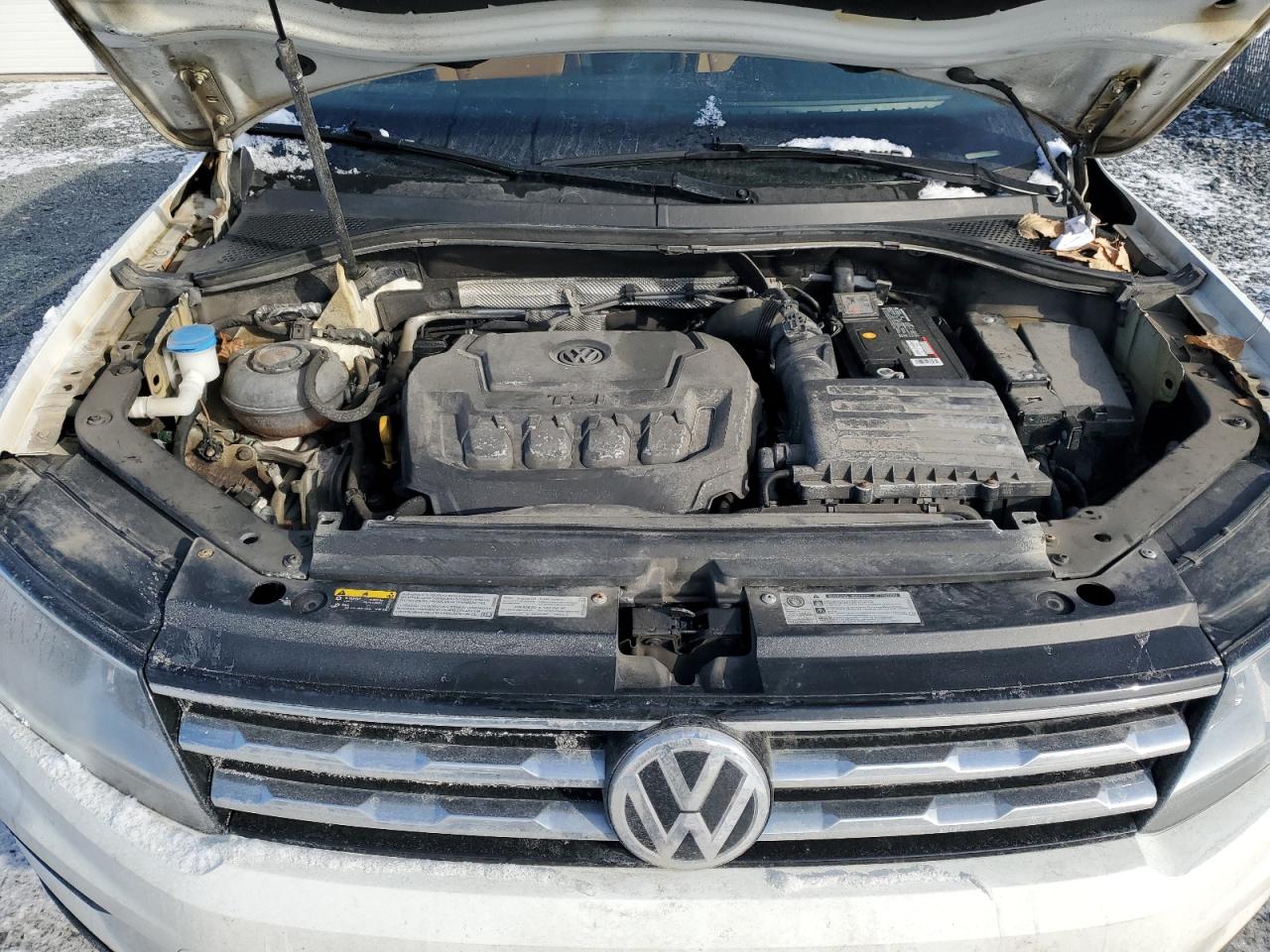 2018 Volkswagen Tiguan VIN 3VV2B7AX1JM124754 Copart auction photo, all over damage thumbnail 12