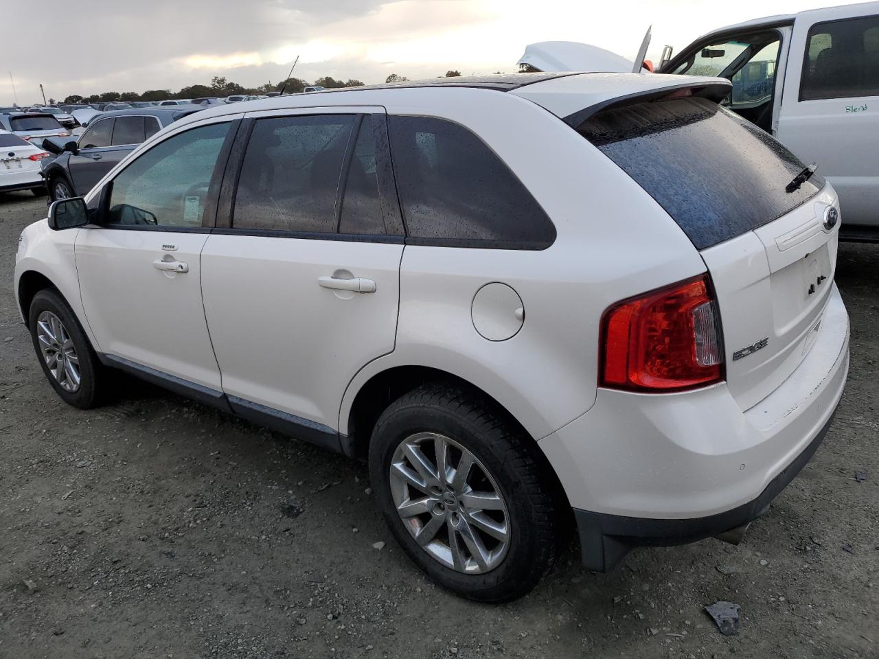 2012 Ford Edge VIN 2FMDK3JC1CBA92448 Copart auction photo, side damage thumbnail 2