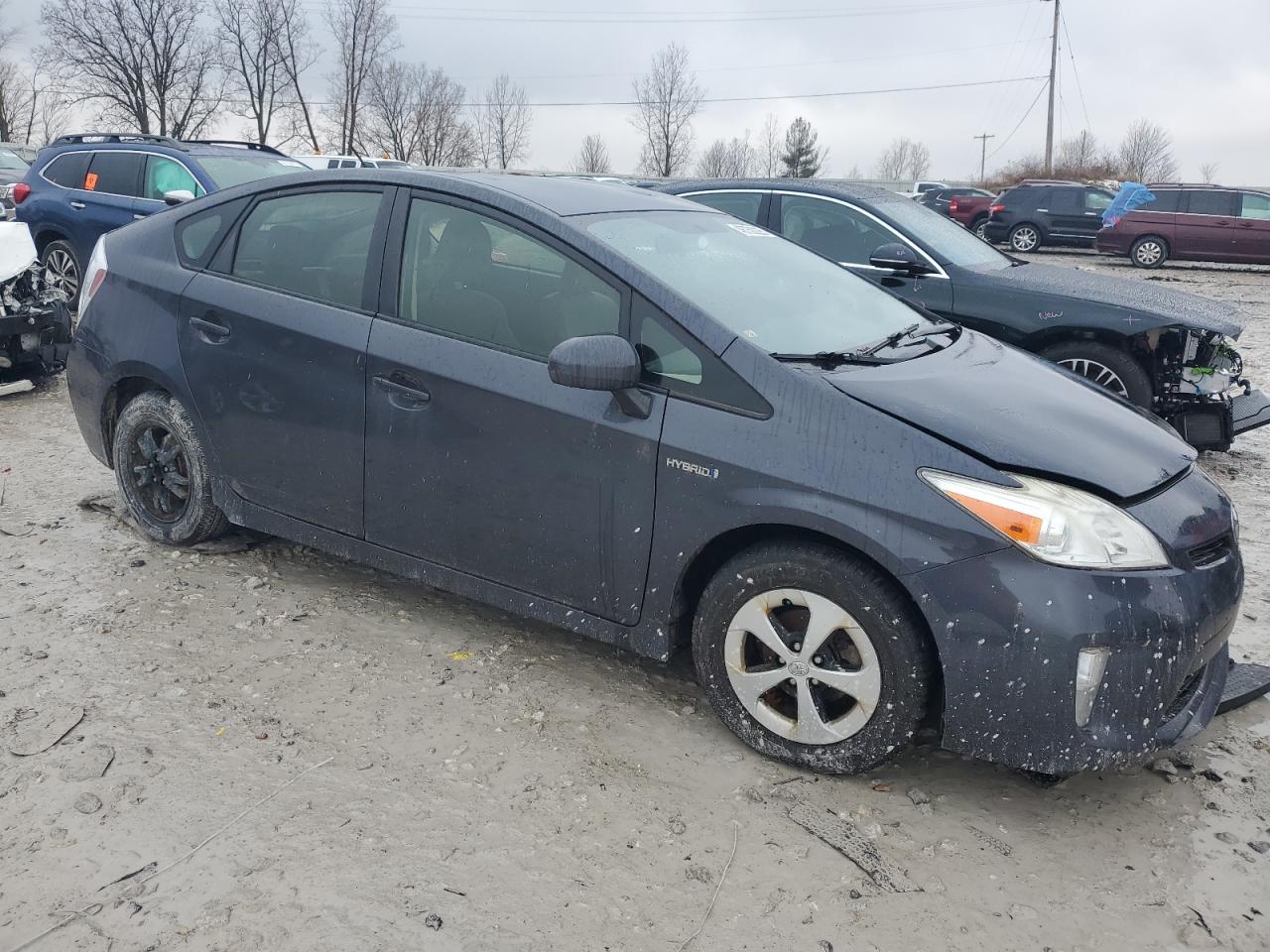2012 Toyota Prius VIN JTDKN3DU7C1614826 Copart auction photo, minor dent/scratches damage thumbnail 4