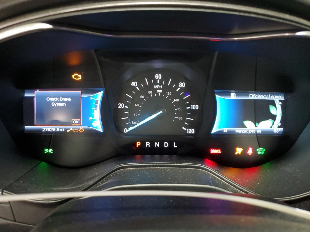 2020 Ford Fusion VIN 3FA6P0LU1LR266755 Copart auction photo, front end damage thumbnail 9