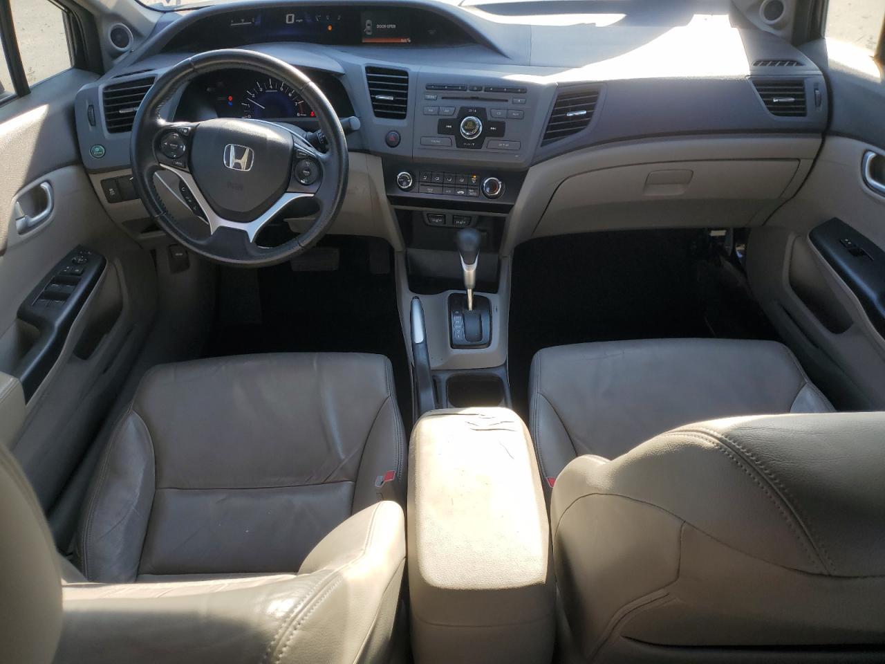 2012 Honda Civic VIN 19XFB2F91CE045532 Copart auction photo, front end damage thumbnail 8
