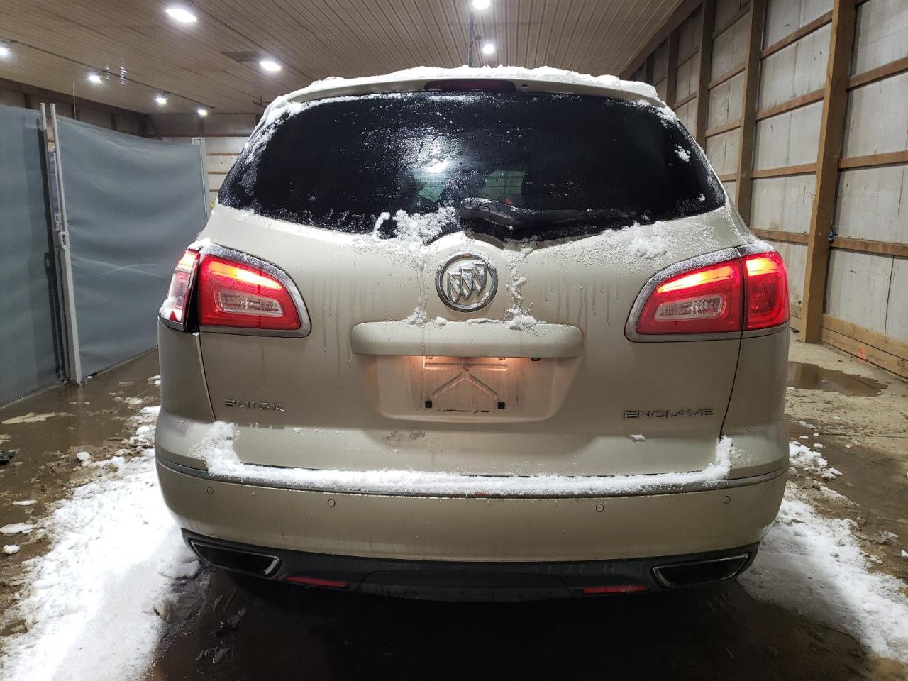 2014 Buick Enclave VIN 5GAKRBKD8EJ368326 Copart auction photo, front end / rear end damage thumbnail 6