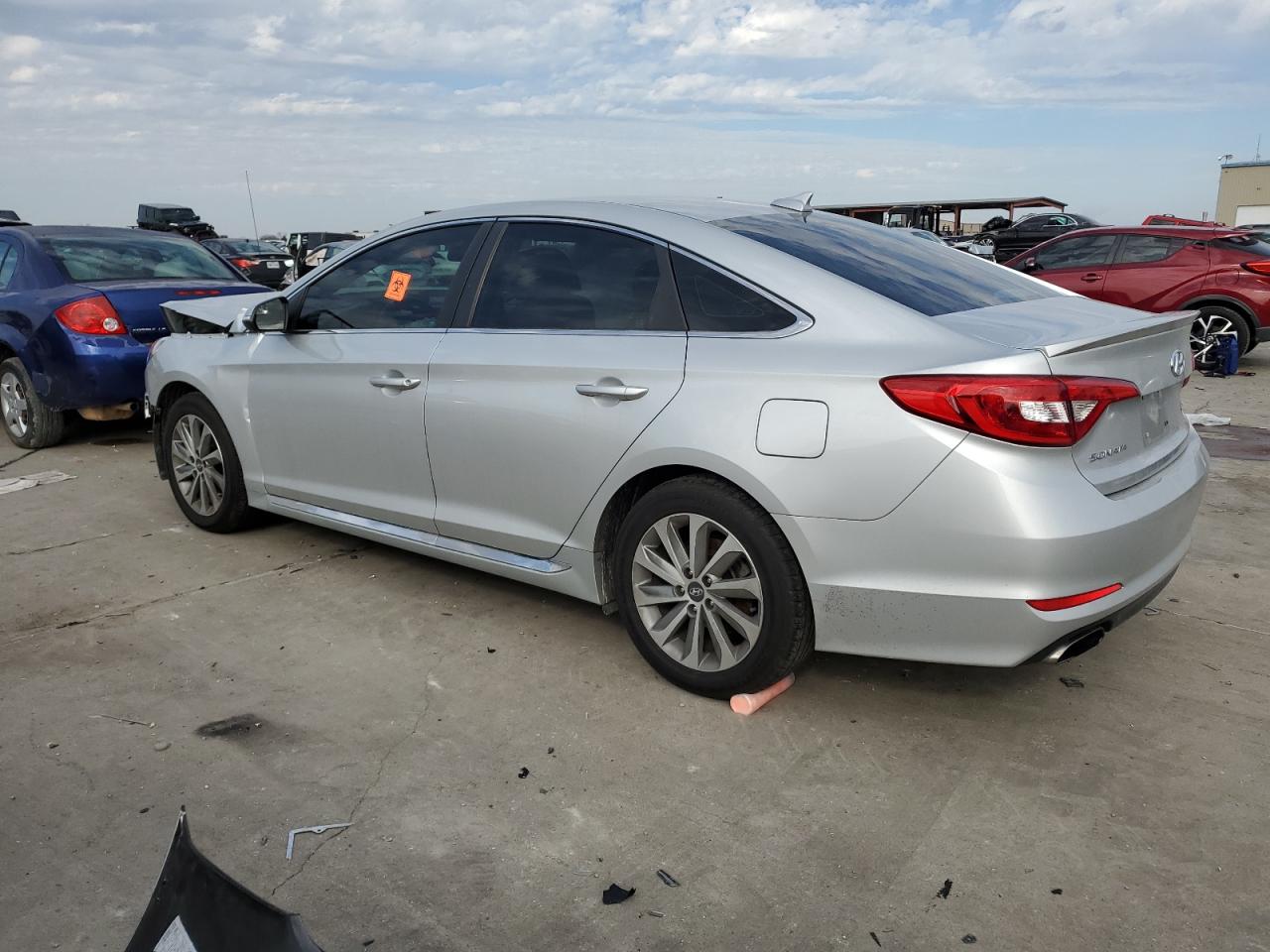 2017 Hyundai Sonata VIN 5NPE34AF6HH509564 Copart auction photo, front end damage thumbnail 2