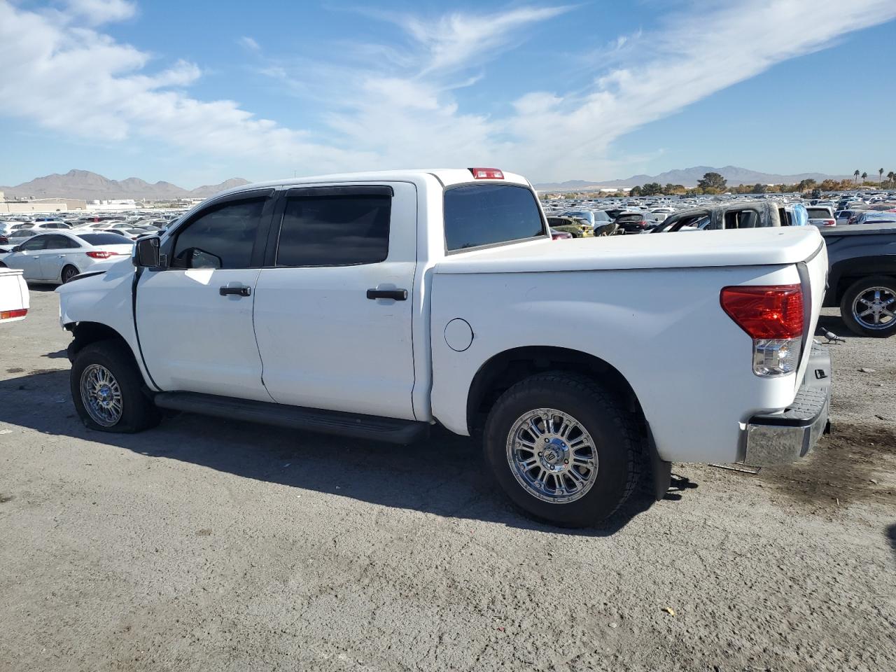 2011 Toyota Tundra VIN 5TFEY5F14BX102293 Copart auction photo, front end / rear end damage thumbnail 2