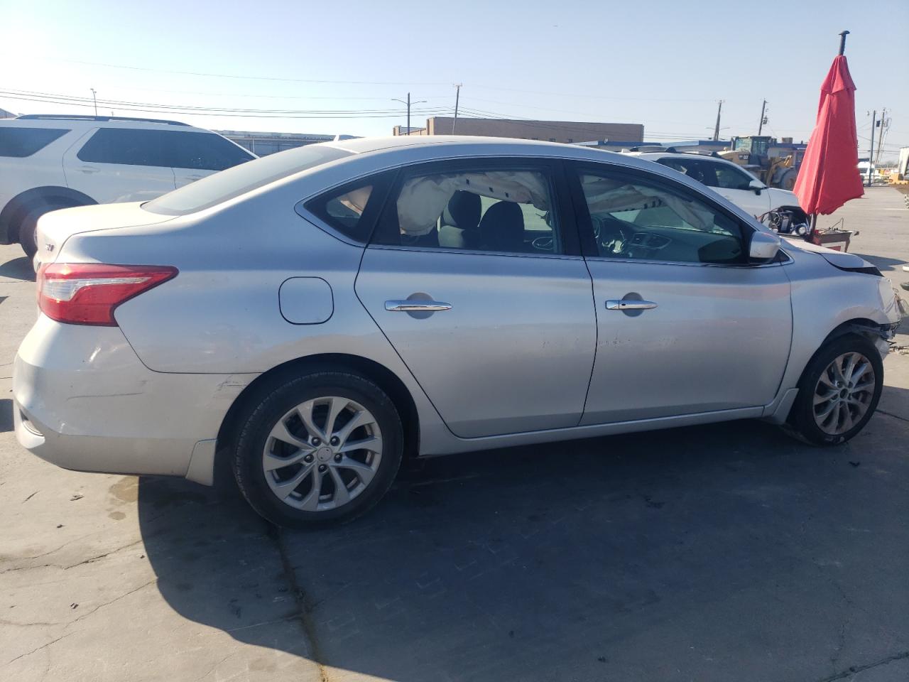 2018 Nissan Sentra VIN 3N1AB7AP9JL635874 Copart auction photo, front end damage thumbnail 3