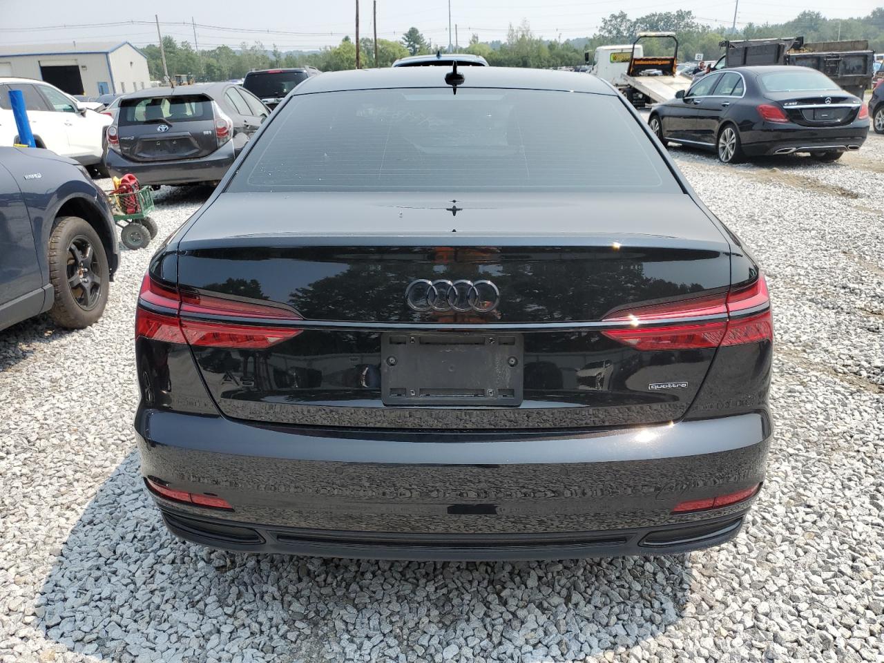 2021 Audi A6 VIN WAUE3AF2XMN086502 Copart auction photo, burn - engine / front end damage thumbnail 6